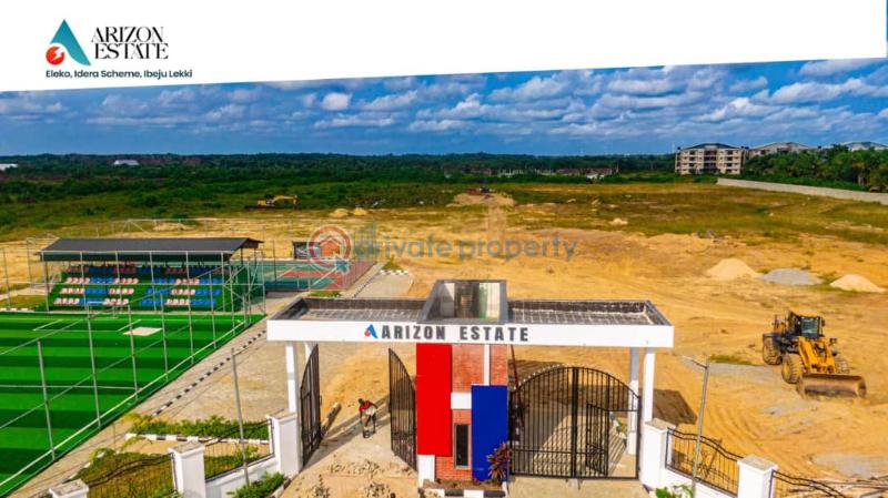 Residential Land For Sale Arizon Estate, Deposit 3million To Buy Eleko Ibeju-Lekki Lagos - 1