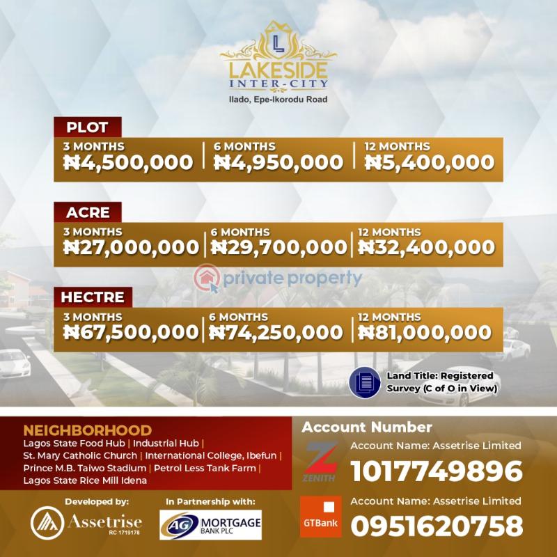 Residential plots of dry land - 3 Residential Land For Sale Lakeside Inter City Residential Ilado Epe Ikorodu Epe Lagos - 3