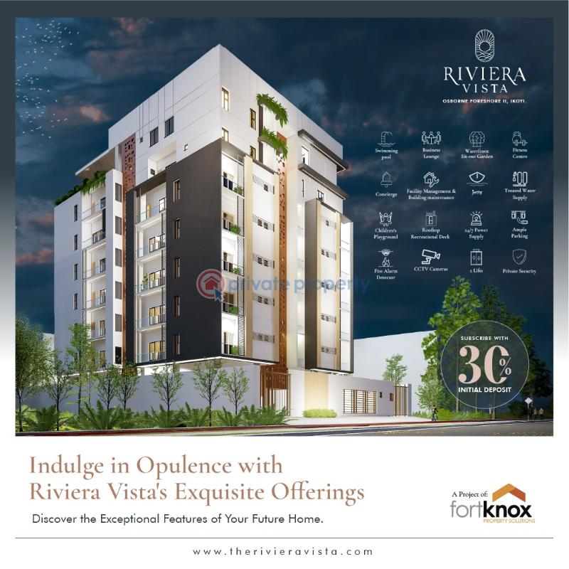 3 bedroom Shared Apartment For Sale Osborne 2 Osborne Foreshore Estate Ikoyi Lagos - 3