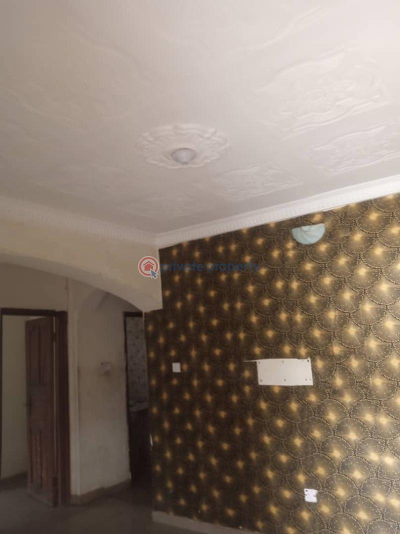 Room and parlor self available at iyana agbala after adegbayi with tiles, new ife road, iwo road, ibadan. - 2 1 bedroom Mini Flat For Rent Iyana Agbala, New Ife Road Ibadan Oyo - 2