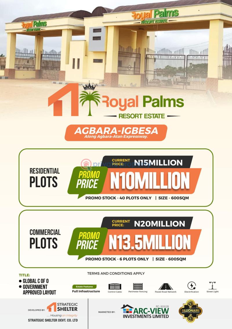 Mixed use Land For Sale Agbara (Ogun) Ogun area 