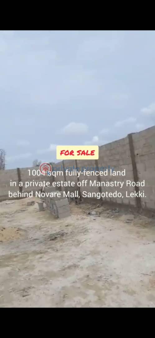 Mixed use Land For Sale Sangotedo Ajah Lagos - 1