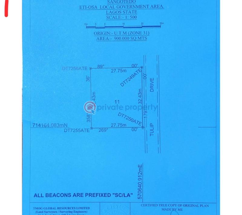 Land For Sale Hampshire Estate Behind Novare Mall Sangotedo Ajah Lagos