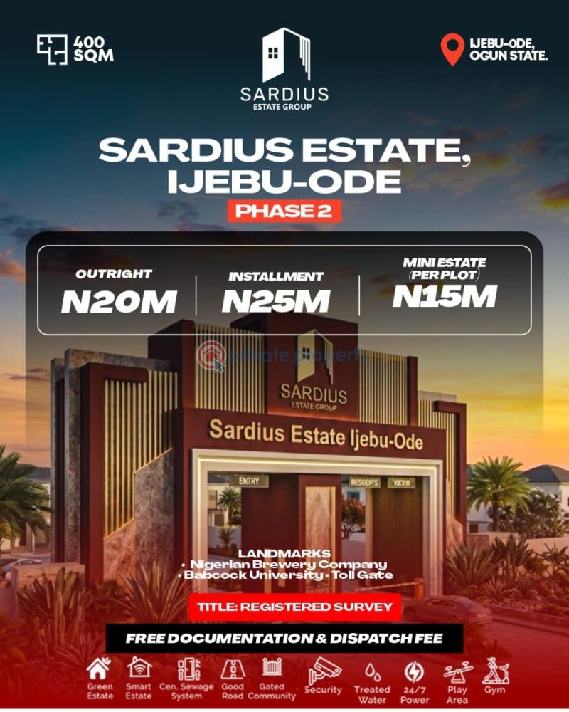 Residential Land For Sale Ijebu Ode Ogun