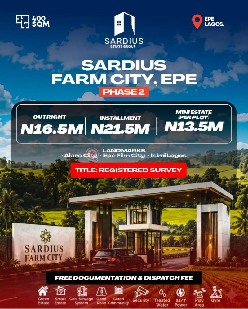 Residential Land For Sale Epe Lagos