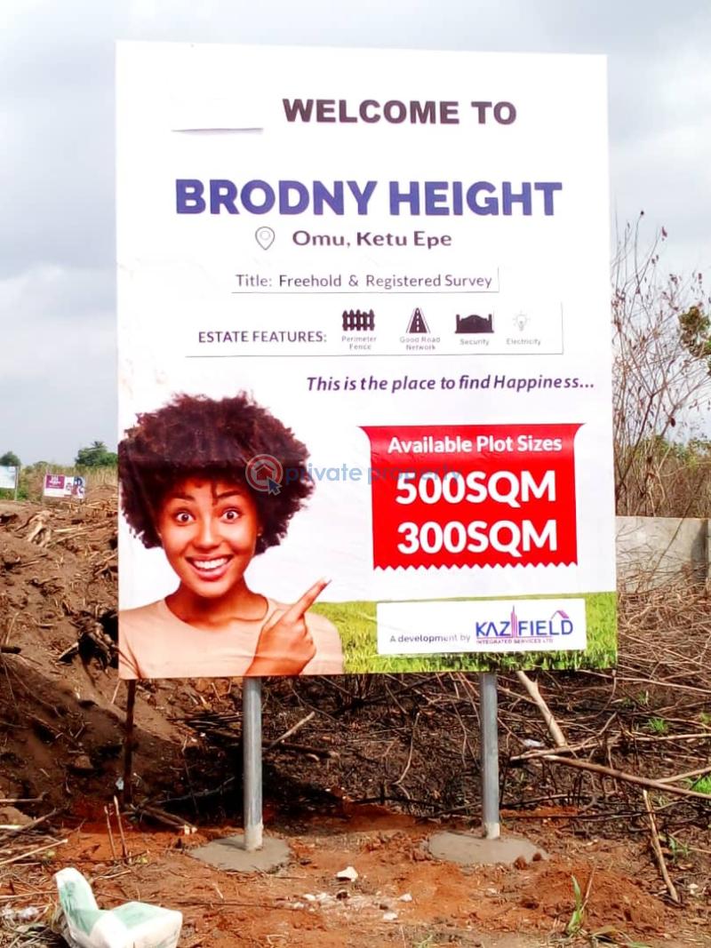 Land For Sale Brodny Height Estate At Omu Ketu Epe Instant Allocation Selling Fast Promo Price Epe Lagos - 1