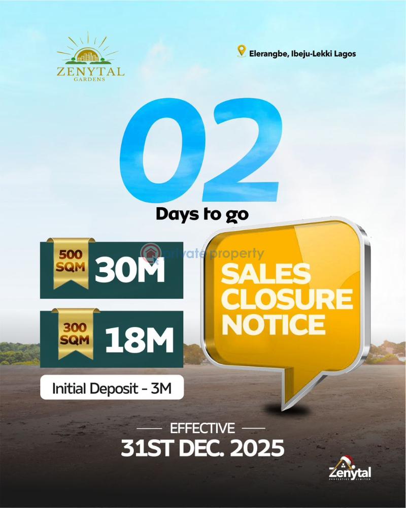 Residential Land For Sale Ikegun Ibeju-Lekki Lagos