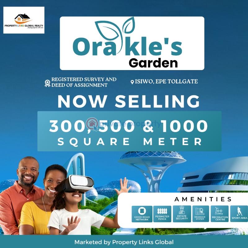 Land For Sale Orakle’s Garden Isiwo Epe Lagos