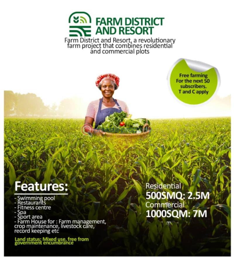 Commercial Land For Sale District Estate, Located In Ikese Odogbolu, Epe Lagos - 4