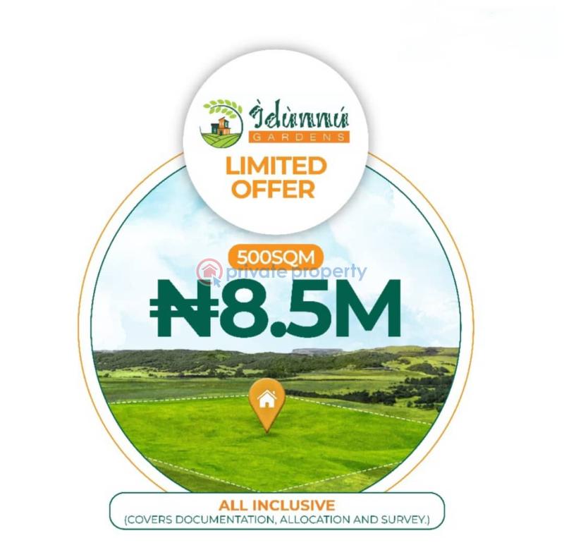 Mixed use Land For Sale Idunnu Gardens Estate Located Directly Facing Express Selling Fast Opic Lagos Extension Ogun - 1