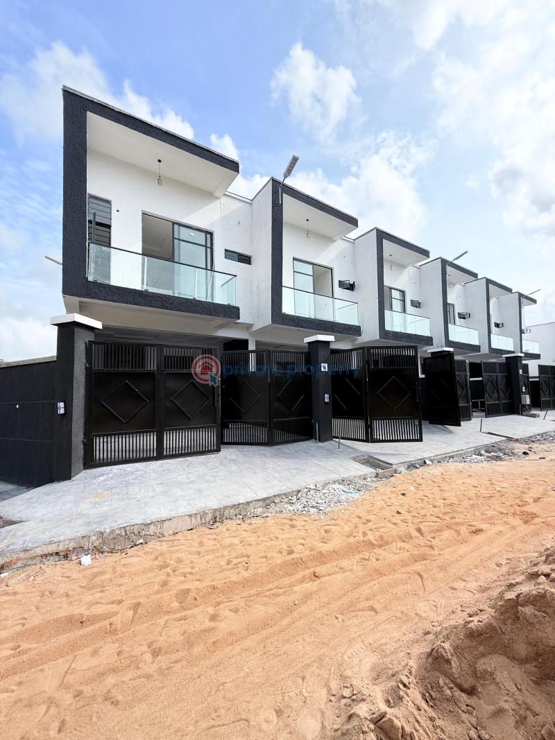 Self compound 3 bedroom terrace duplex in ikota - 1 3 bedroom Terrace For Sale Ikota Lekki Lagos - 1
