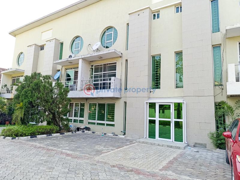 4 bedroom Terraced Duplex For Rent Osborne Foreshore Estate Ikoyi Lagos - 0