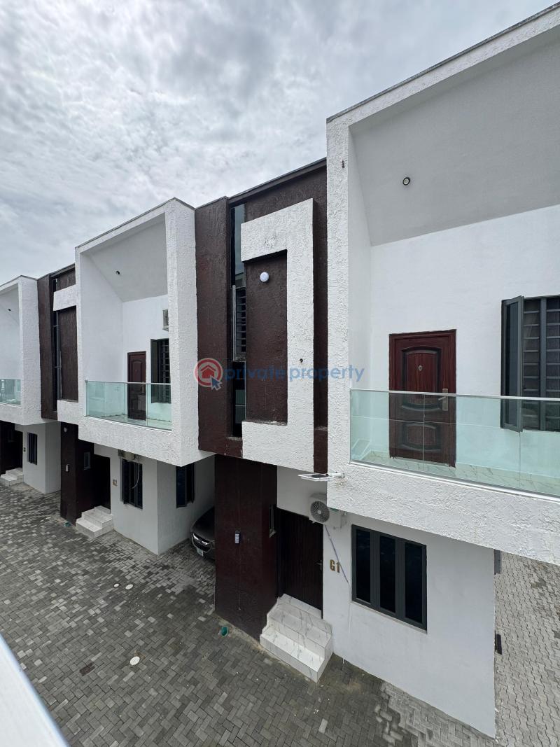 Self  serviced 4 bedroom terrace  duplex  for sale‼️‼️ - 1 4 bedroom Terraced Duplex For Sale Sangotedo Ajah Lagos - 1