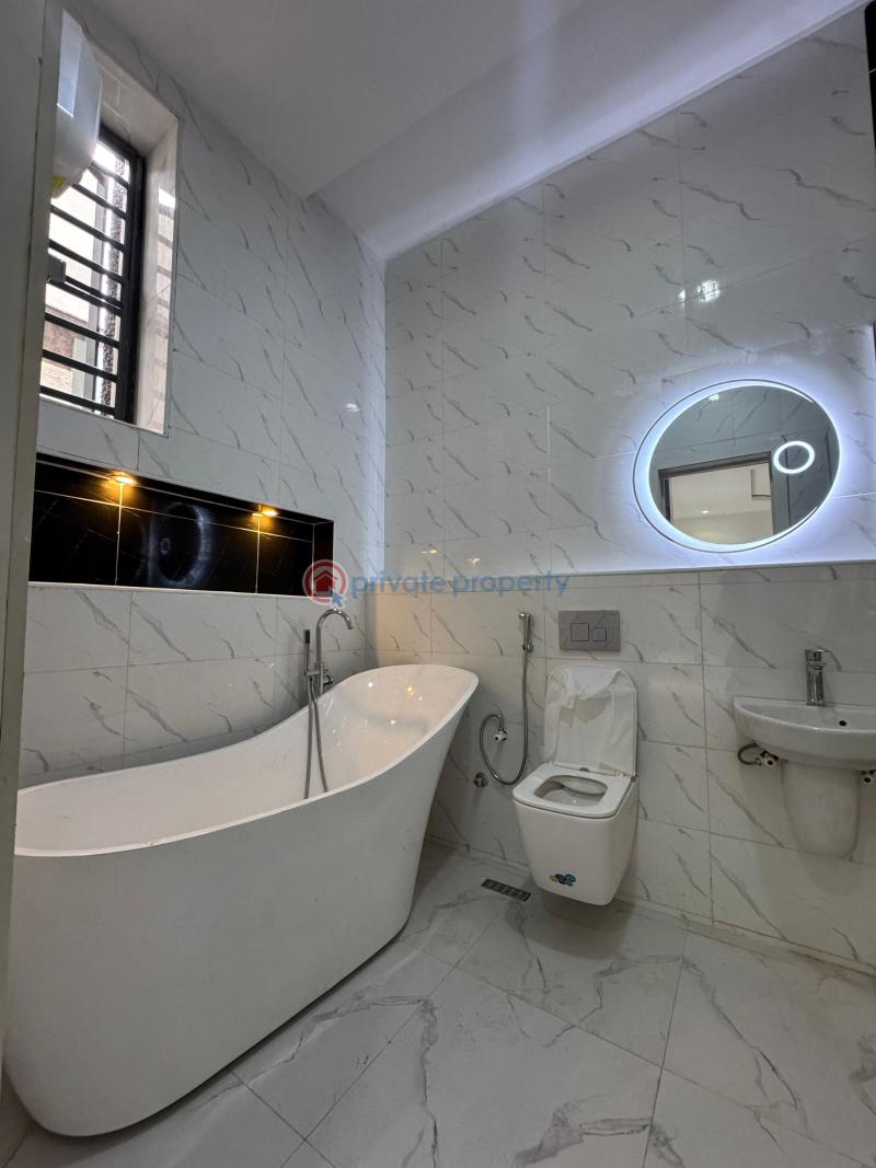 Self  serviced 4 bedroom terrace  duplex  for sale‼️‼️ - 5 4 bedroom Terraced Duplex For Sale Sangotedo Ajah Lagos - 5