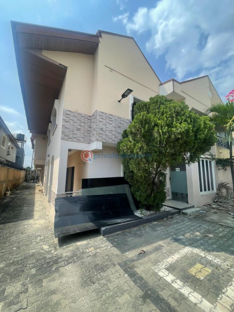 Self serviced four bedroom semi detached duplex with bq - 0 4 bedroom Semi detached Duplex For Rent Lekki Phase 1 Lagos - 0