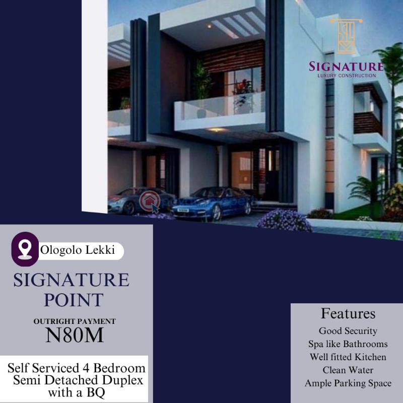 4 bedroom Duplex For Sale Signature Point Mayegun Ologolo Lekki Lagos - 3