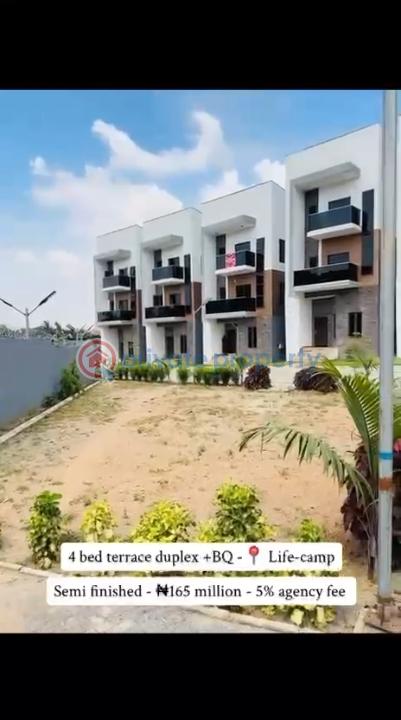 4 bedroom Terrace For Sale Life Camp Abuja Phase 3  - 1