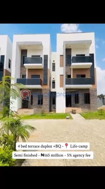 4 bedroom Terrace For Sale Life Camp Abuja Phase 3  - 0