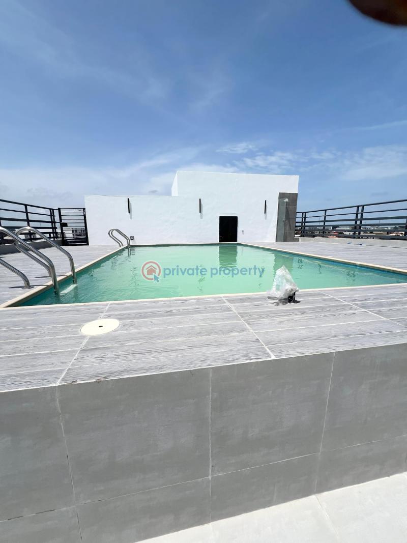 Service 3 bedroom apartment with pool in lekki phase one - 1 3 bedroom Block Of Flats For Sale Lekki Phase One Lekki Phase 1 Lagos - 1