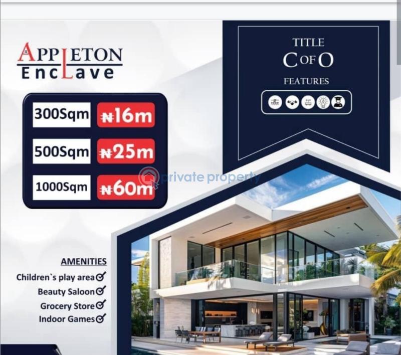 Mixed use Land For Sale By Dangote Fertilizer Company, Appleton Enclave Ibeju Lekki Free Trade Zone Ibeju-Lekki Lagos - 0