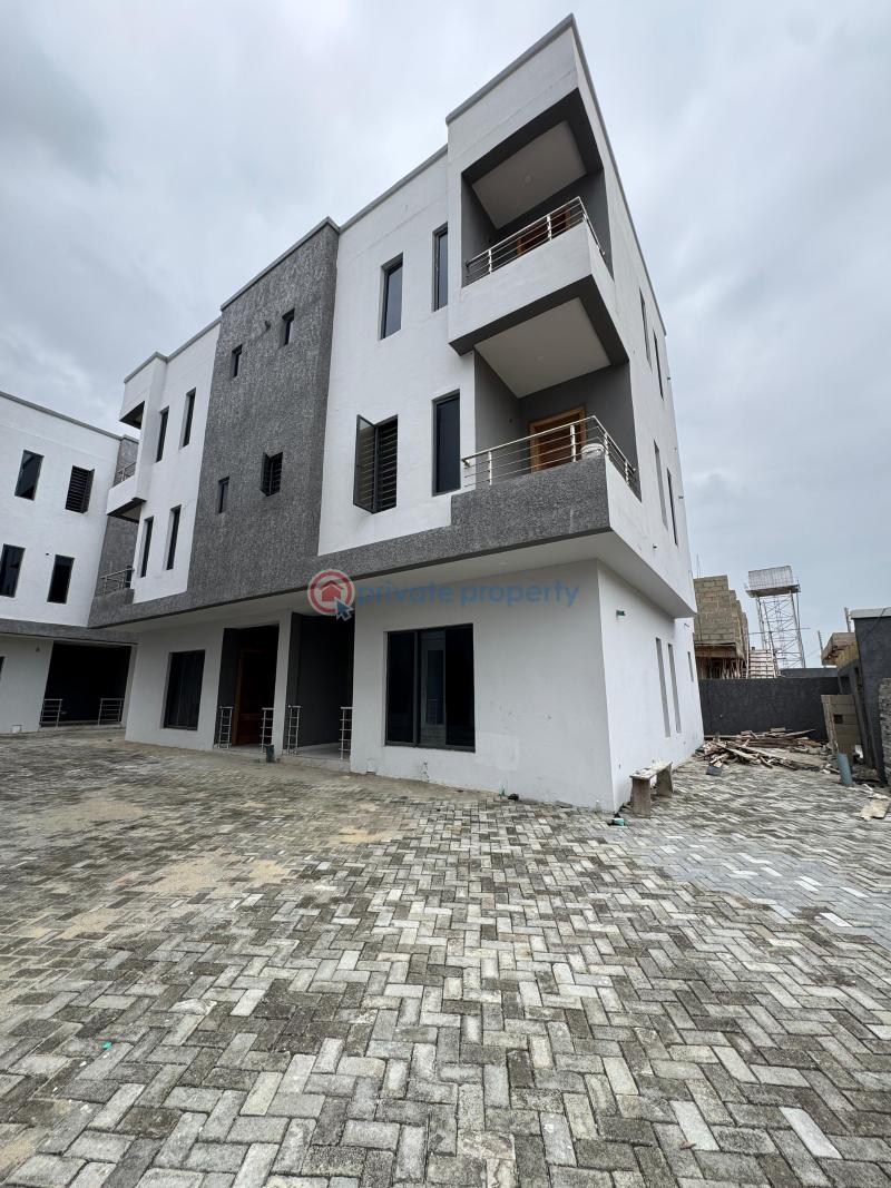 Serviced   4 bedroom semi-detached duplex  with a bq for sale‼️‼️ - 1 4 bedroom Semi detached Duplex For Sale Ikota Lekki Lagos - 1