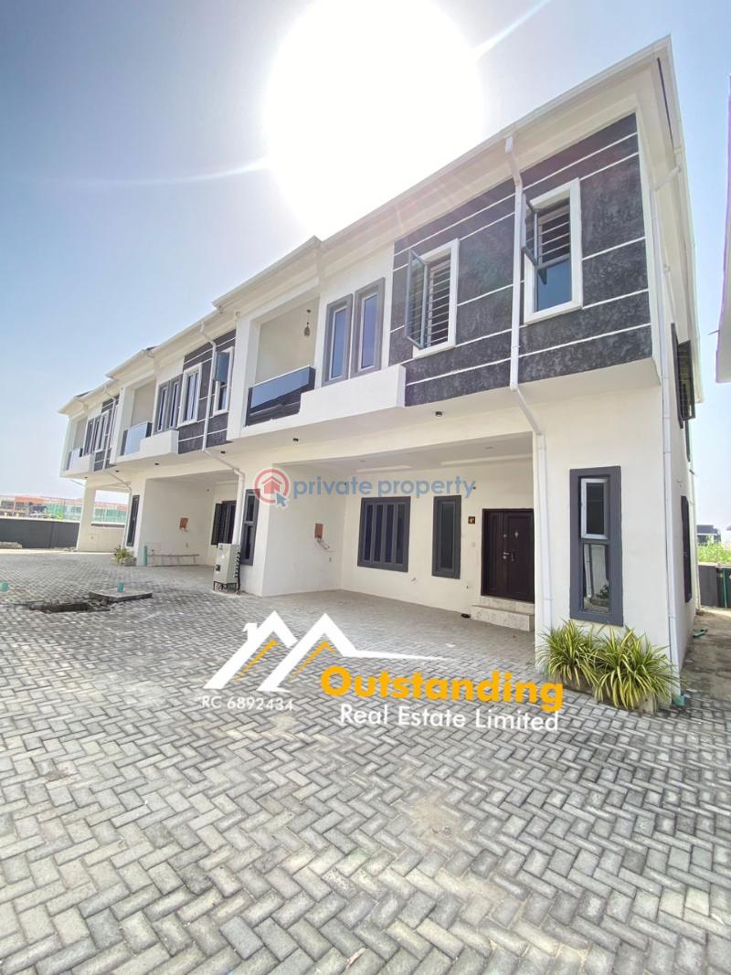 4 bedroom Terraced Duplex For Sale Orchid Road Lafiaji Lekki Lagos - 1