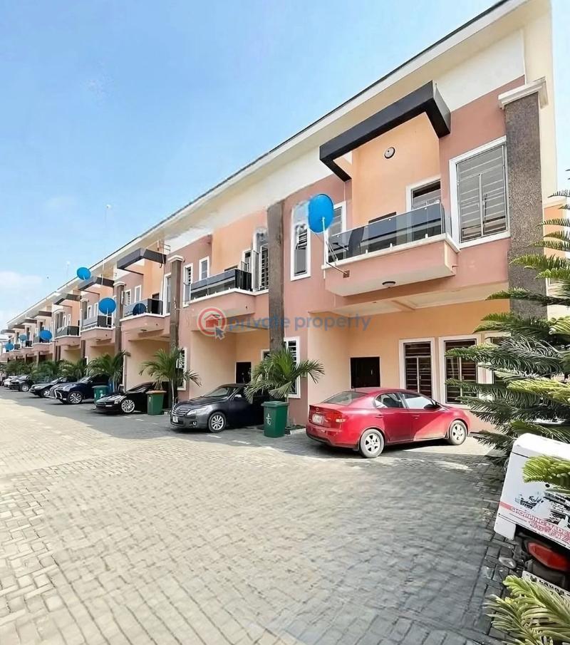 4 bedroom Terraced Duplex For Rent Chevron Drive Lekki Lagos - 2