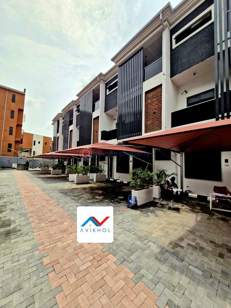Serviced and well finished 4 bedroom terrace duplex with bq - 0 4 bedroom Terraced Duplex For Sale Ikate Elegushi Lekki Lagos - 0