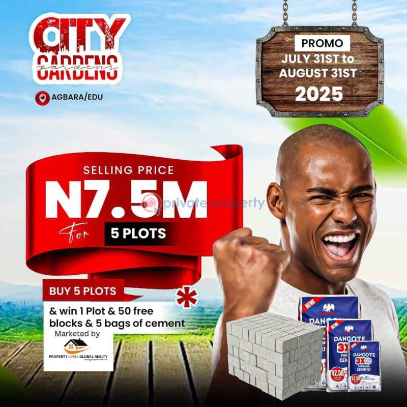Residential Land For Sale City Garden Estate Edu Agbara Off Lagos Badagry Expressway Close To Agbara Industrial Estate Agbara (Ogun) Ogun area  - 5