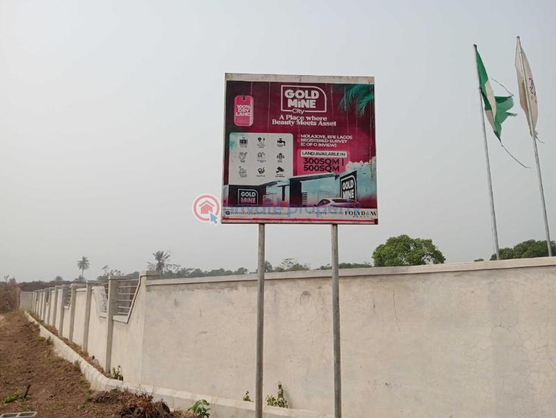 Residential Land For Sale Gold Mine City Molajoye In Developed Environment Epe Lagos - 0