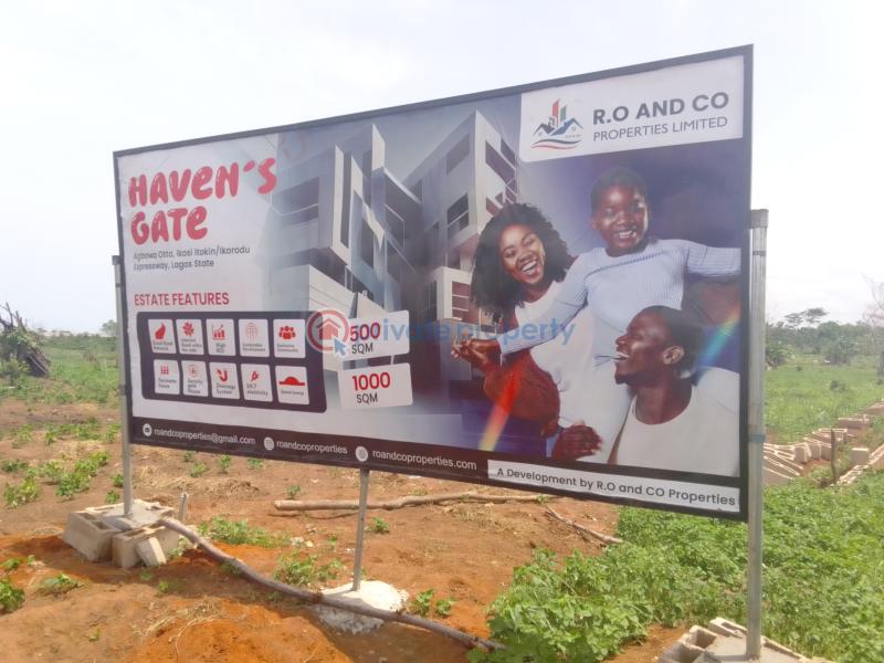 Residential Land For Sale Haven's Gate Estate Agbowa Close To Laspotech & Caleb University Ikorodu Lagos - 7