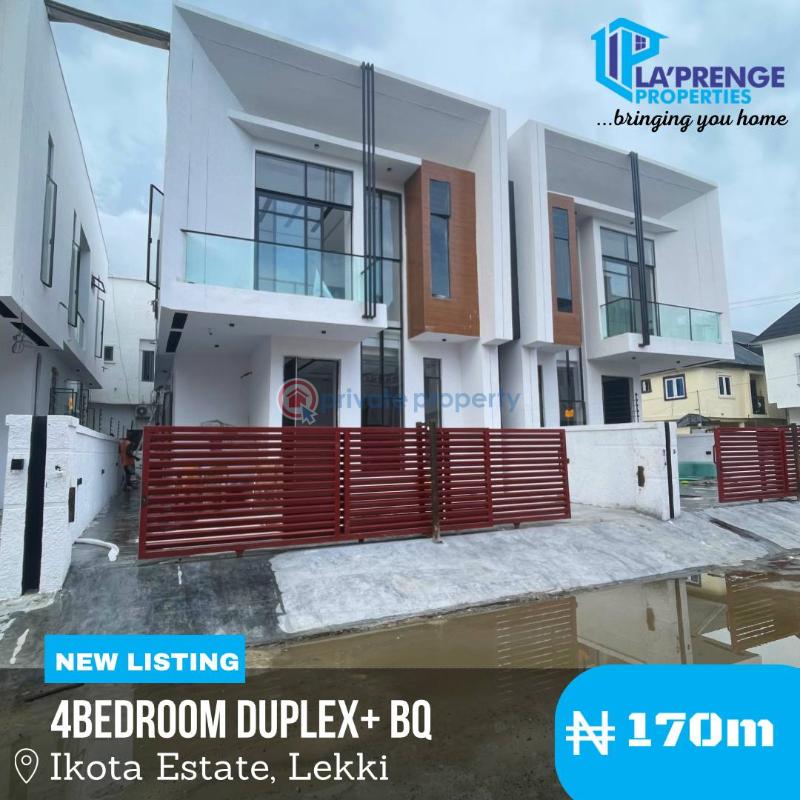 4 bedroom Semi detached Duplex For Sale Ikota Axis Ikota Lekki Lagos - 0