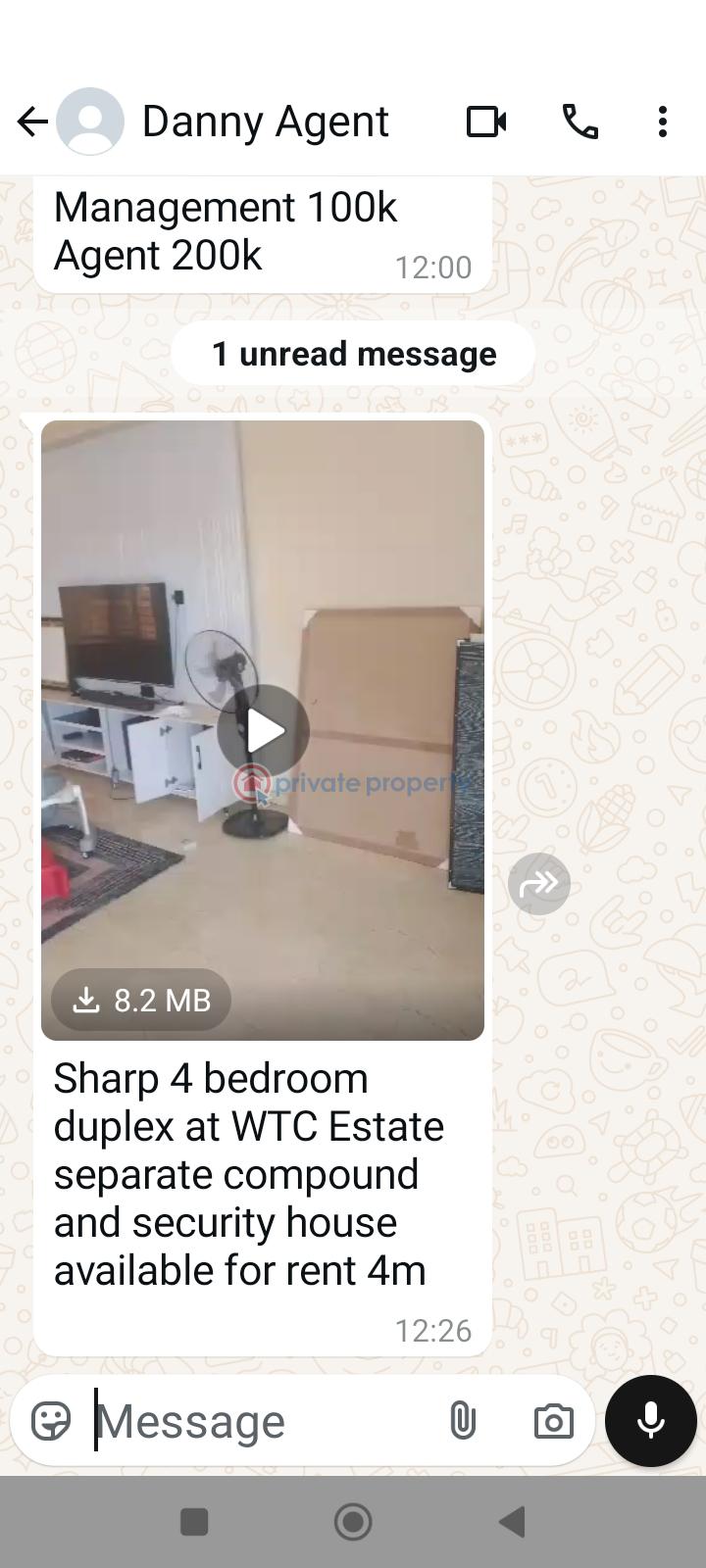 House For Rent Wtc Enugu Area 