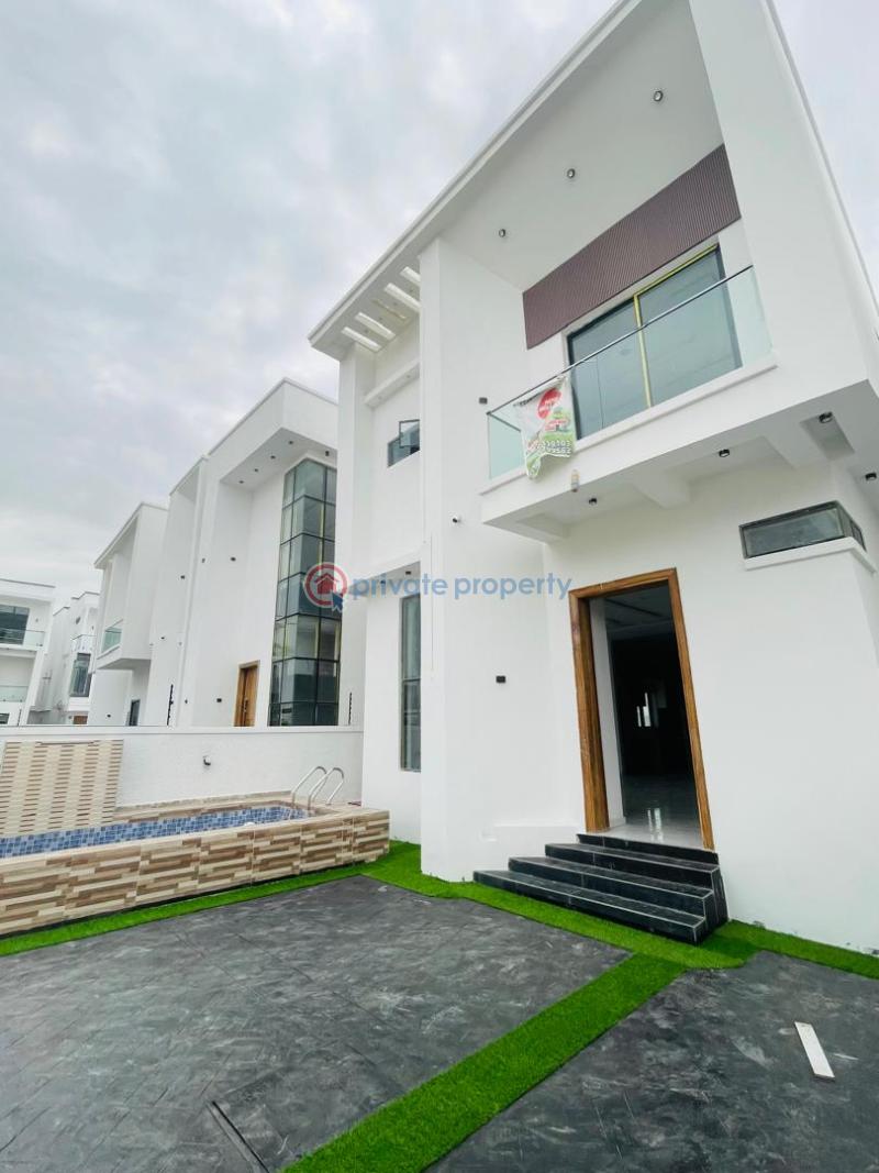 4 bedroom Detached Duplex For Sale Chevron Lekki Chevron Drive Lekki Lagos - 1