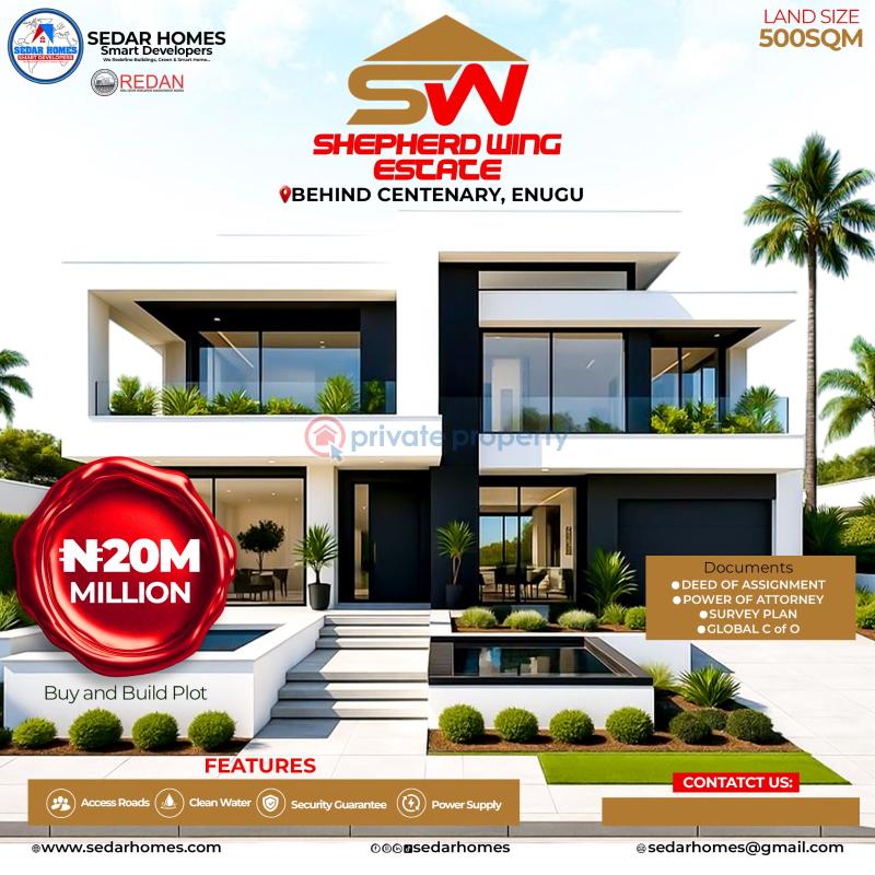 Land For Sale Behind Centenary Enugu Enugu Area 