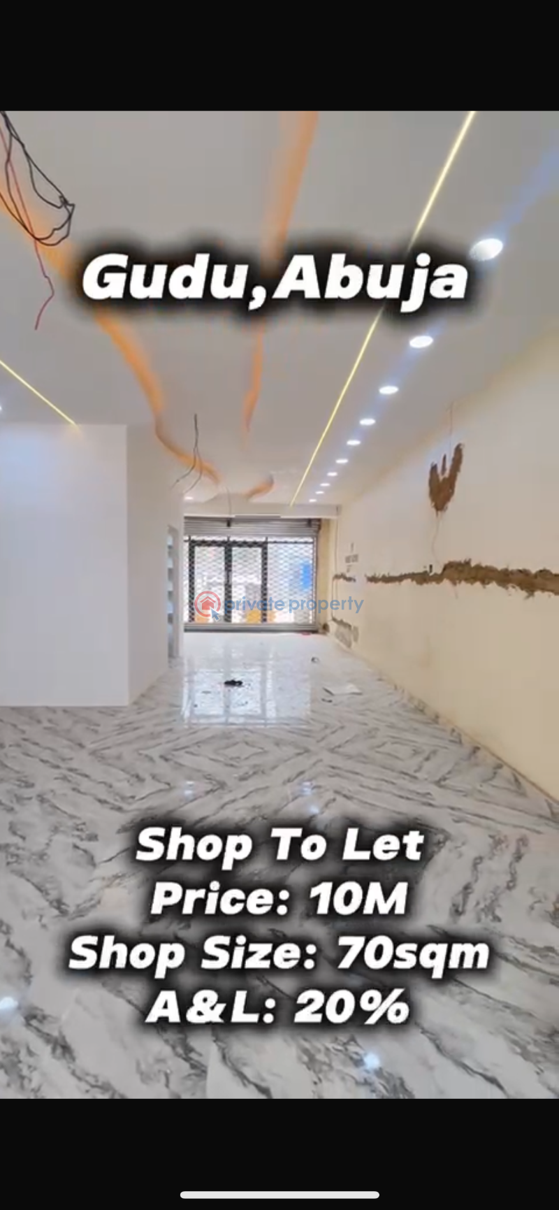 Shop For Rent Gudu Abuja Phase 2  - 1