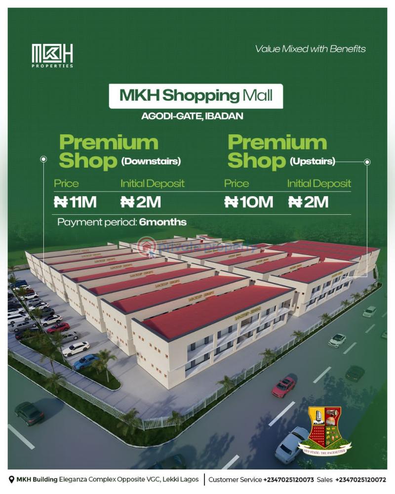Shops for sale at mkh shopping mall agodi ibadan - 1 Shop For Sale Mkh Shopping Mall Agodi Gate Ibadan Agodi Ibadan Oyo - 1