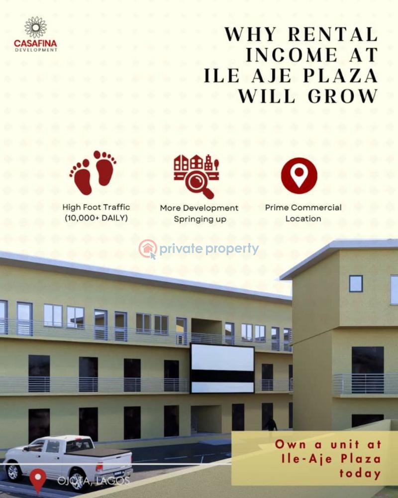 Mall/Complex/Plaza For Sale Ile Aje Plaza Ojota Behind The Ojota Filling Station Ojota Lagos - 3