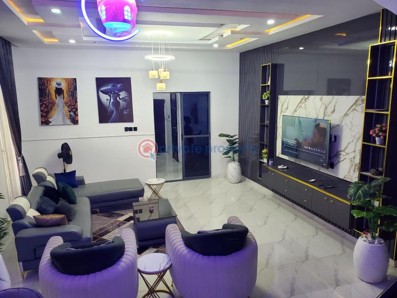 Short let apartment - 2 4 bedroom Detached Duplex Short let Right After Abraham Adesayan Bus Stop Ajah Lagos - 2