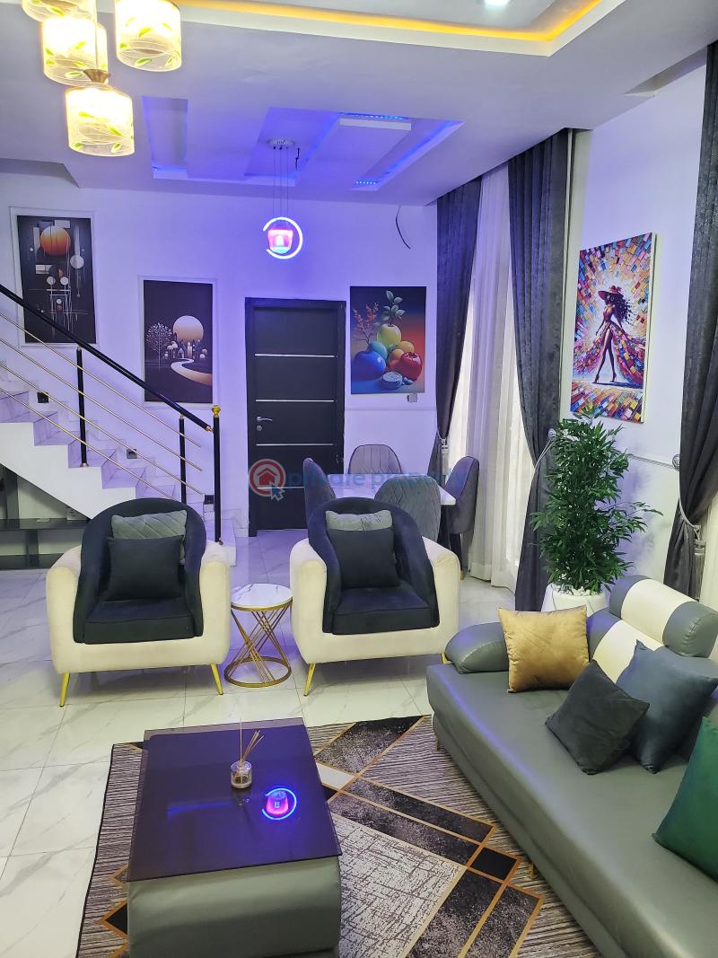 Short let apartment - 5 4 bedroom Detached Duplex Short let Right After Abraham Adesayan Bus Stop Ajah Lagos - 5