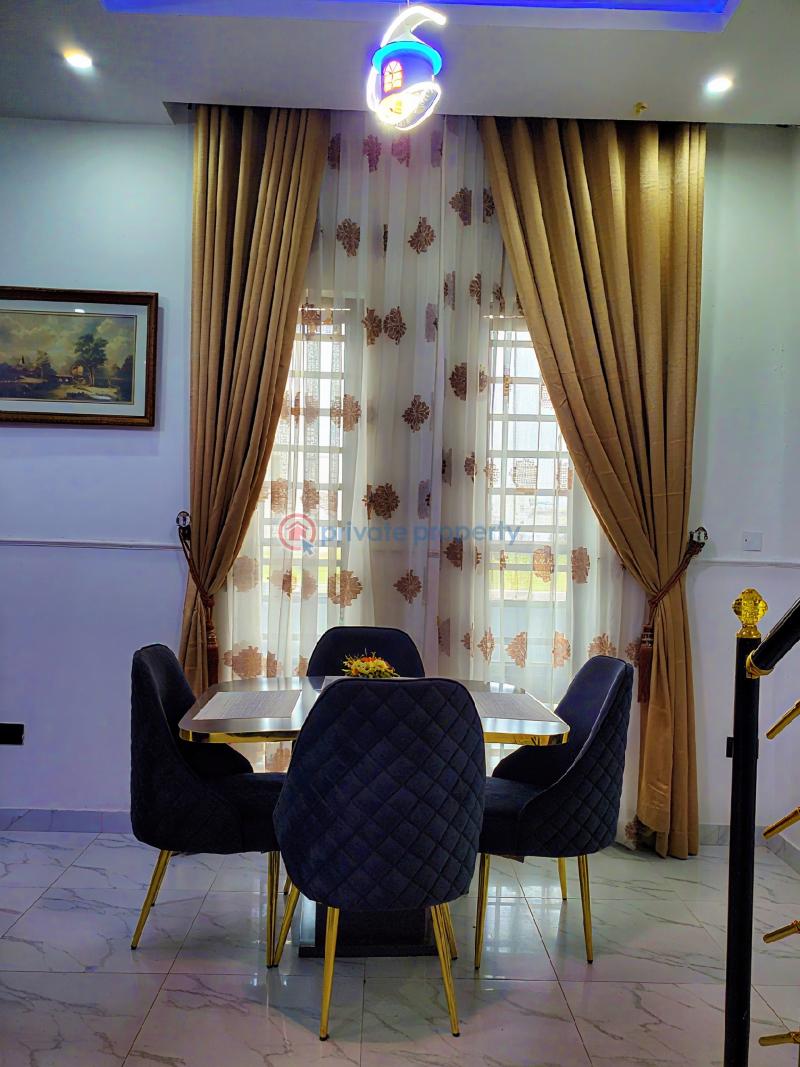 Short let apartment - 8 4 bedroom Detached Duplex Short let Right After Abraham Adesayan Bus Stop Ajah Lagos - 8