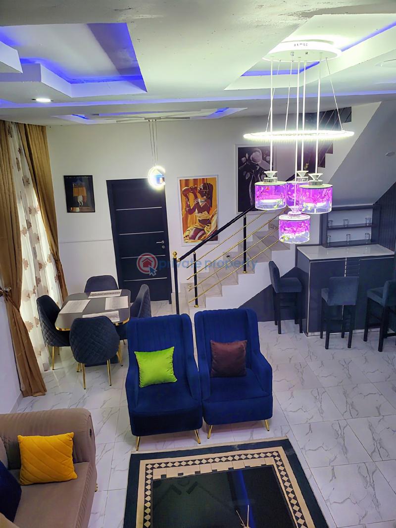 Short let apartment - 6 4 bedroom Detached Duplex Short let Right After Abraham Adesayan Bus Stop Ajah Lagos - 6