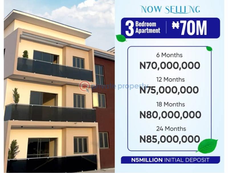 Flat & Apartment For Sale Abijo Gra Abijo Ajah Lagos - 1