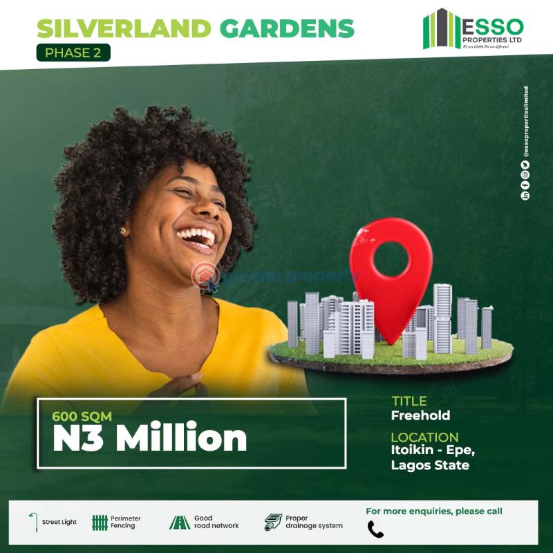 For sale Land Itokun Town In Epe Lagos Island (PID 2PAMPM) Private