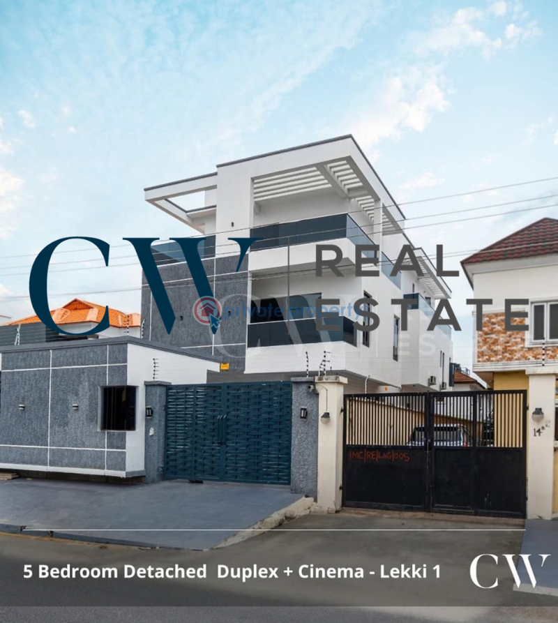 5 bedroom Detached Duplex For Sale Lekki Phase 1 Lagos - 0
