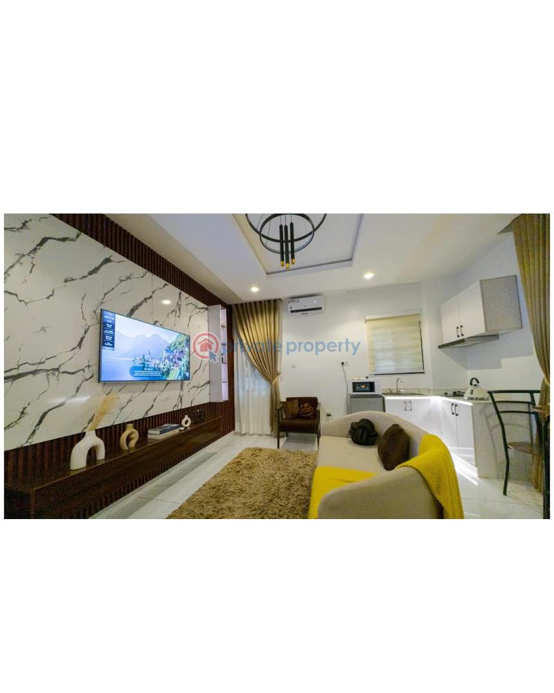 1 bedroom Flat & Apartment Short let Adeniran Ogunsanya Surulere Lagos - 1