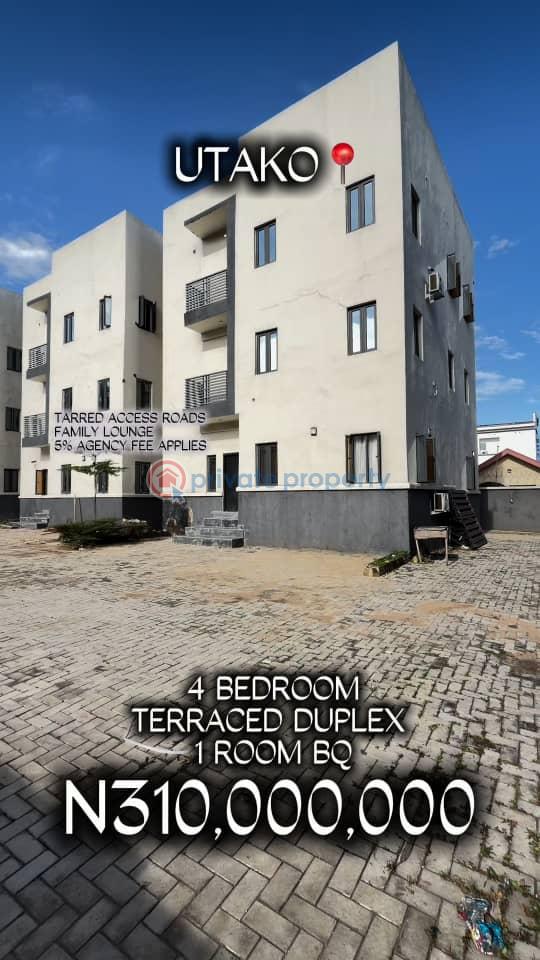 4 bedroom Terraced Duplex For Sale Utako Abuja Phase 2  - 9