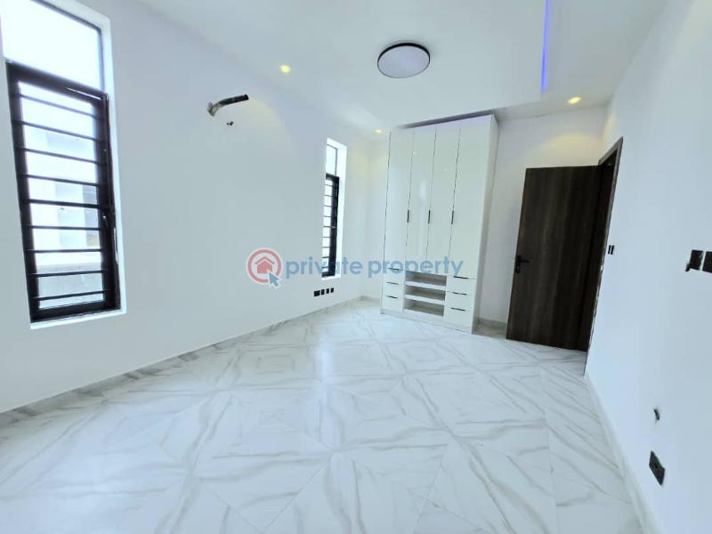 Smart 5 bedroom detached duplex with bq, cinema, - 7 5 bedroom Detached Duplex For Sale Chevron Drive Lekki Lagos - 7