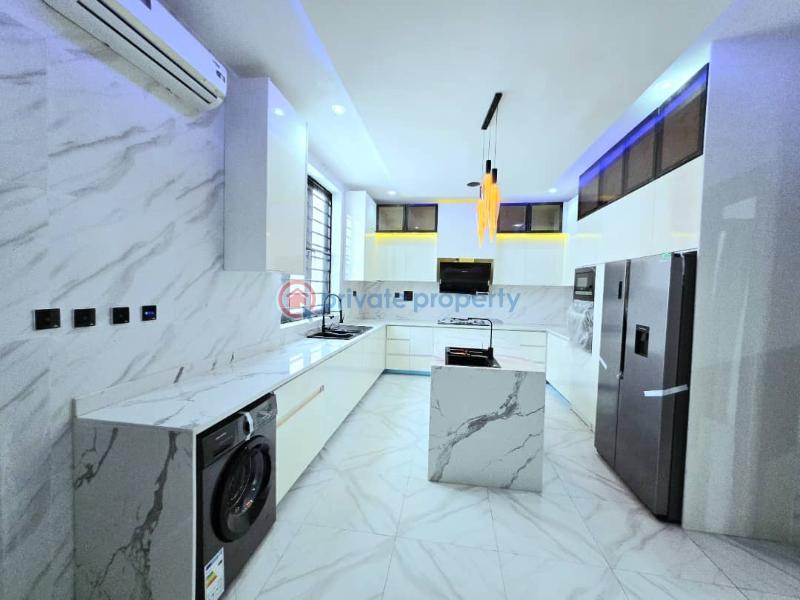 Smart 5 bedroom detached duplex with bq, cinema, - 19 5 bedroom Detached Duplex For Sale Chevron Drive Lekki Lagos - 19