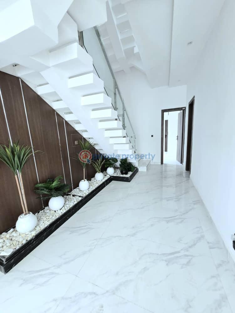 Smart 5 bedroom detached duplex with bq, cinema, - 20 5 bedroom Detached Duplex For Sale Chevron Drive Lekki Lagos - 20
